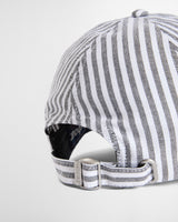 Navy Stripe Cresswell Cap