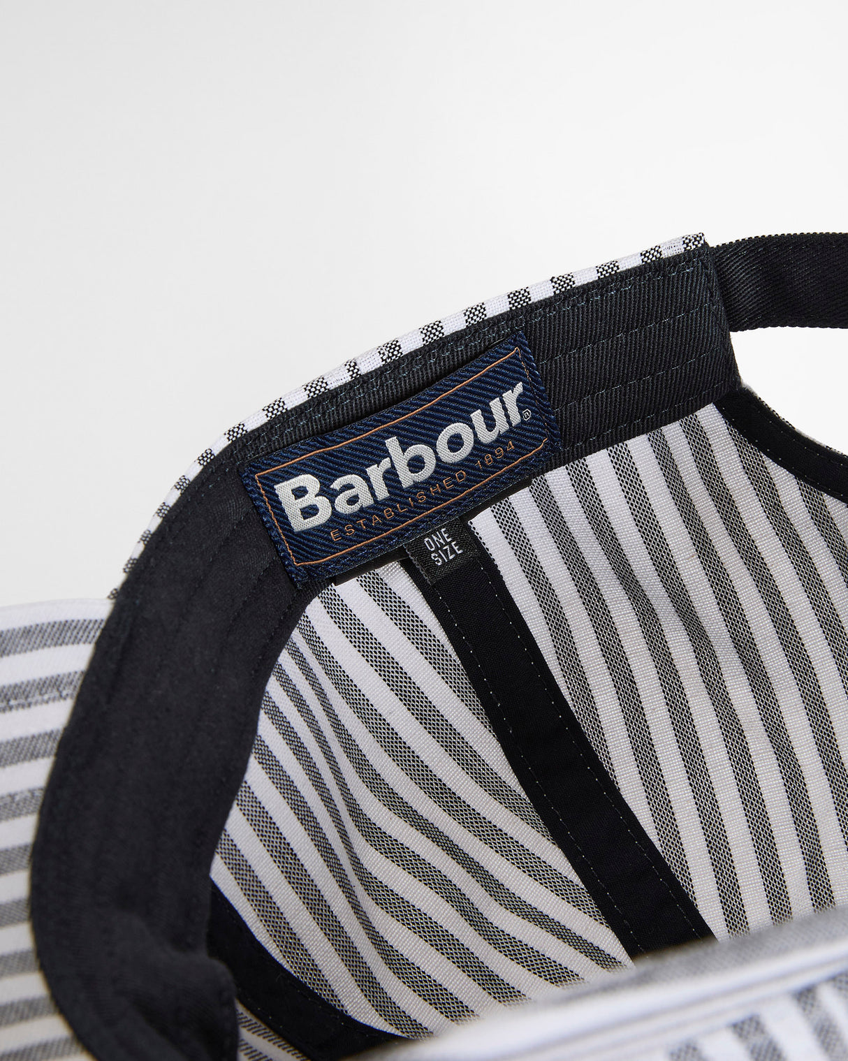 Navy Stripe Cresswell Cap