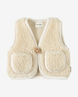 Milk Binibamba Sheepskin Snuggle Vest