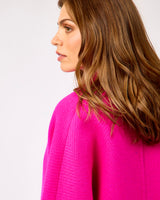 Oak Neon Pink on Pink Donegal Wool Coat