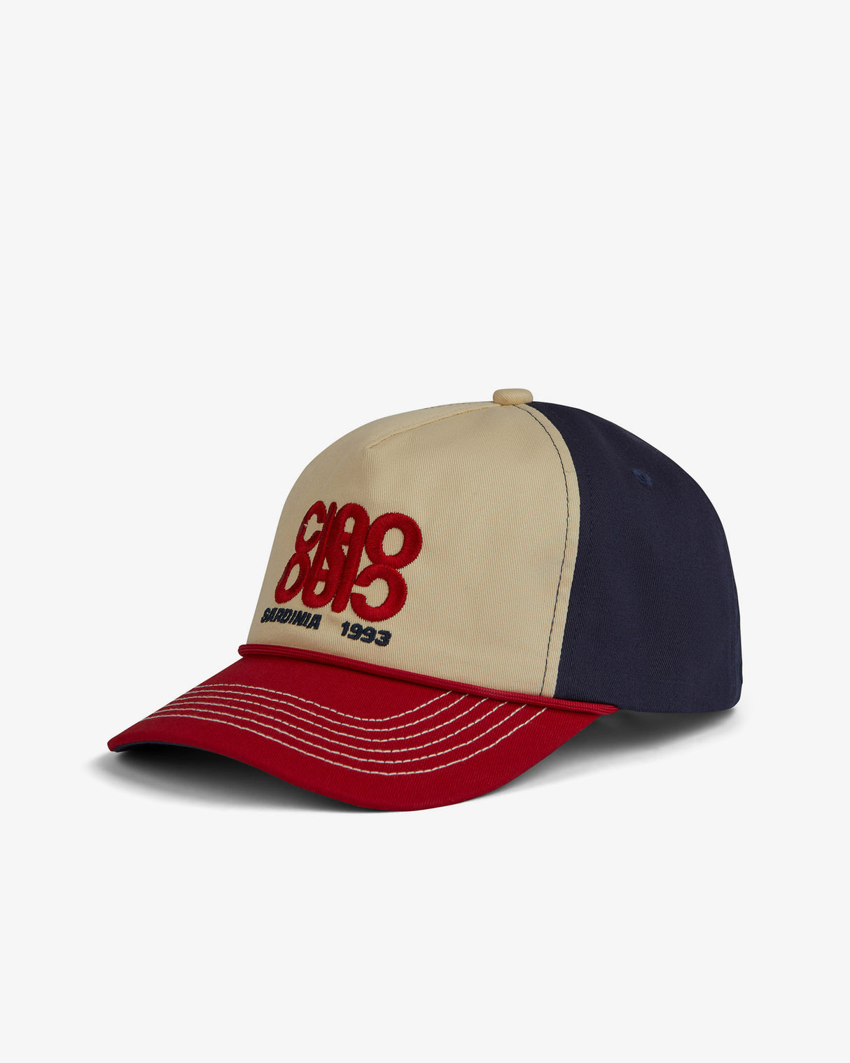 Navy & Red 'Ciao Ciao' Trucker Cap