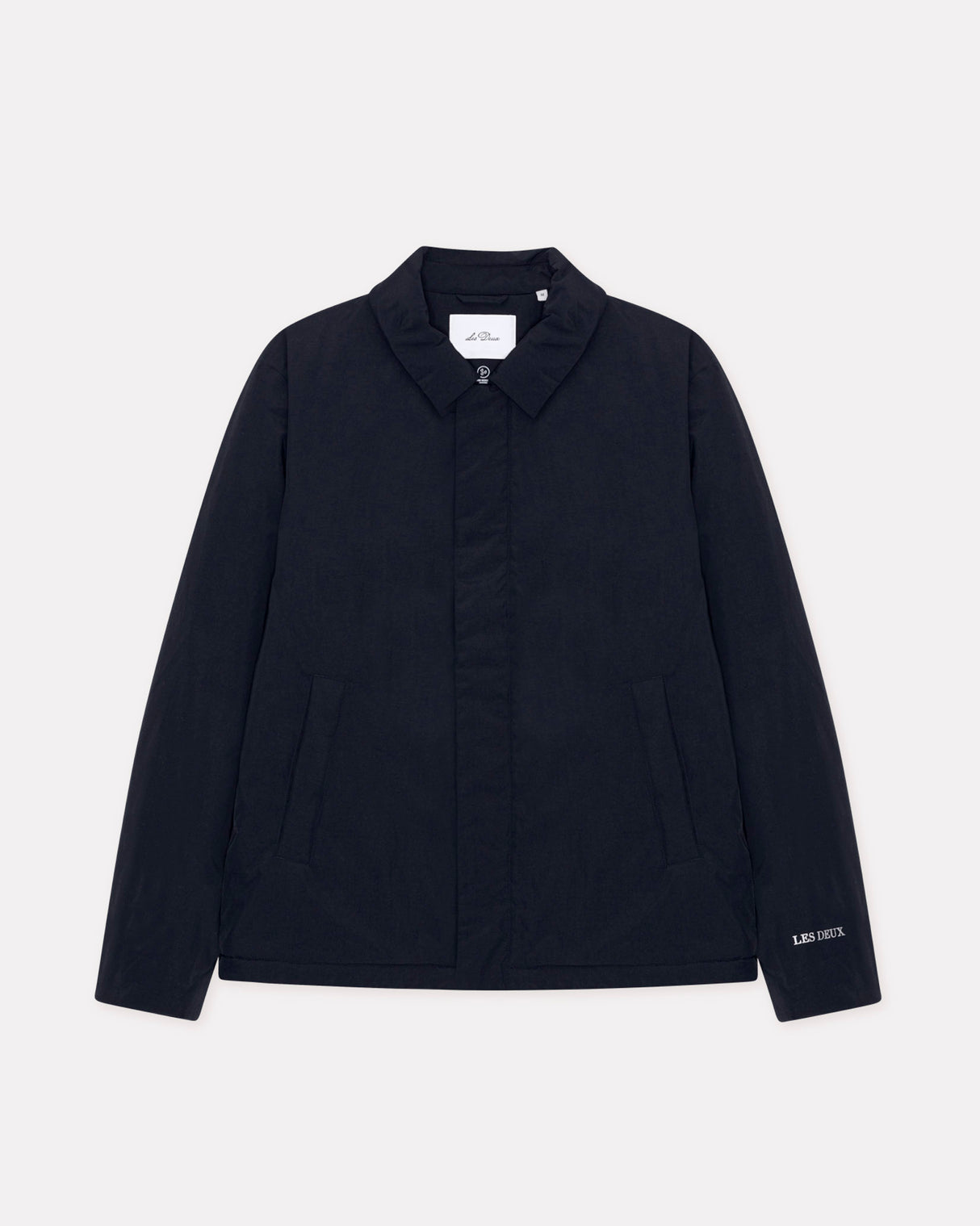 Dark Navy Padded Coach Jacket