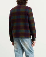 Rosin Green Check Coach Zipper Jacket