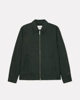 Rosin Green Houndstooth Coach Jacket