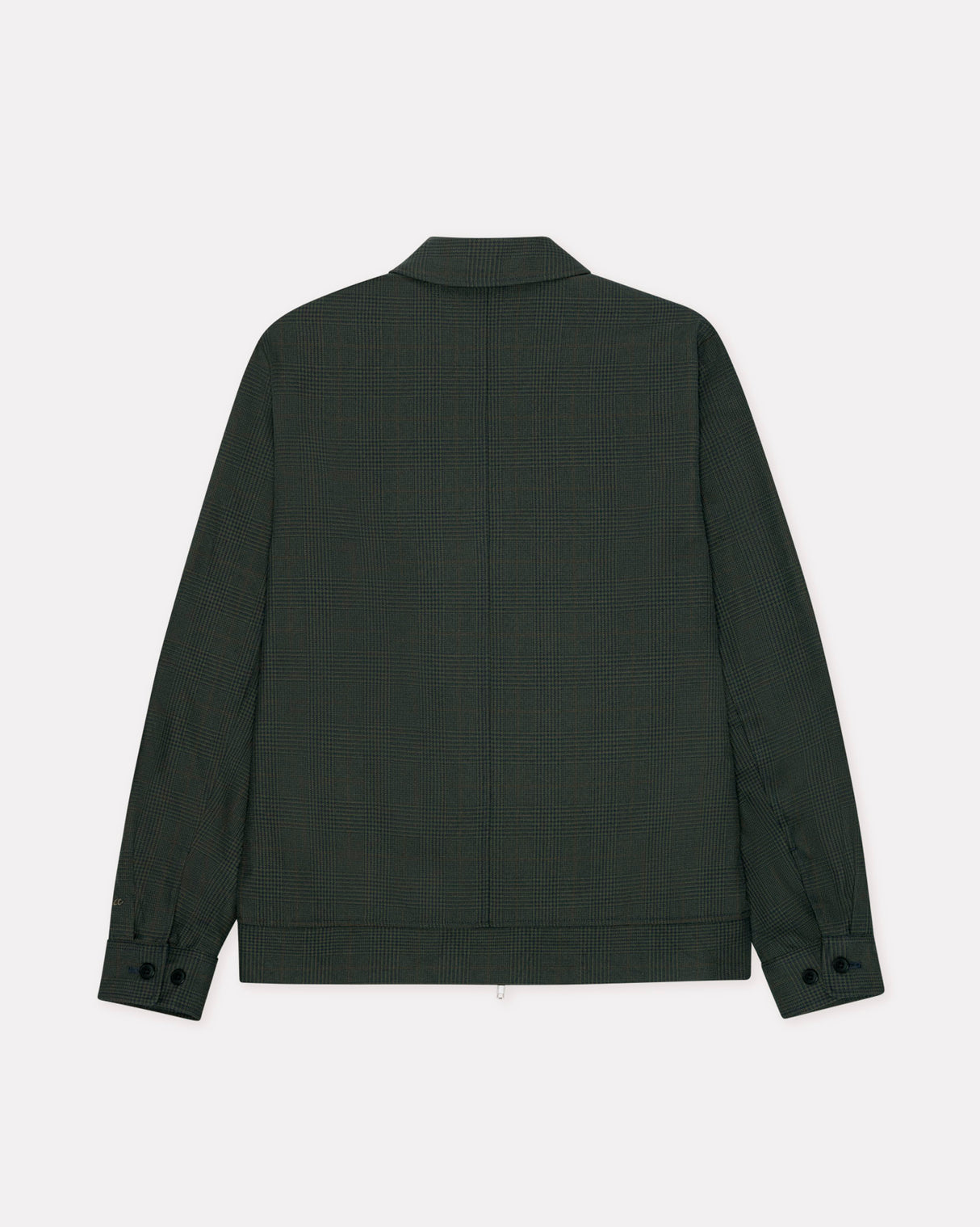 Rosin Green Houndstooth Coach Jacket