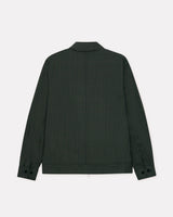 Rosin Green Houndstooth Coach Jacket