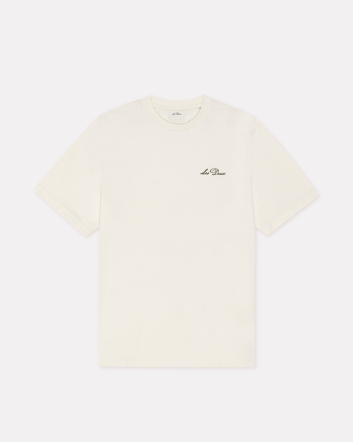 Light Ivory Signature Print T-Shirt