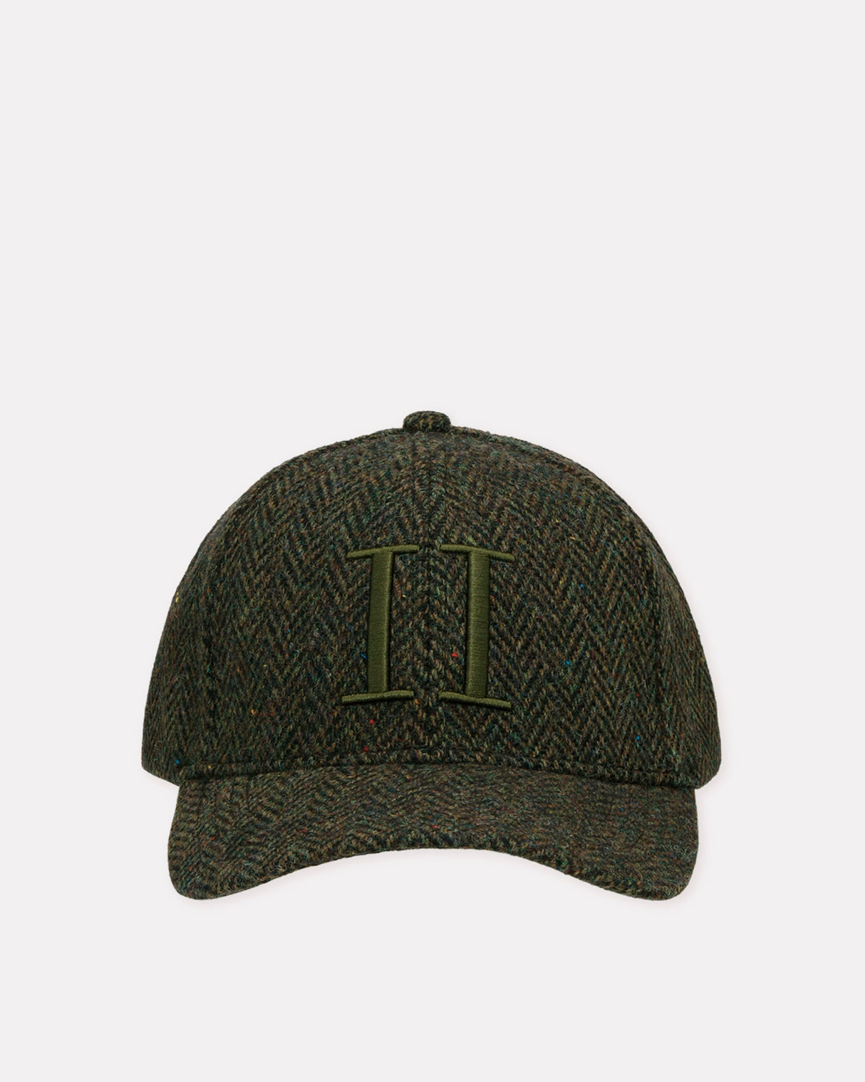 Rifle Green Herringbone Baseball Cap