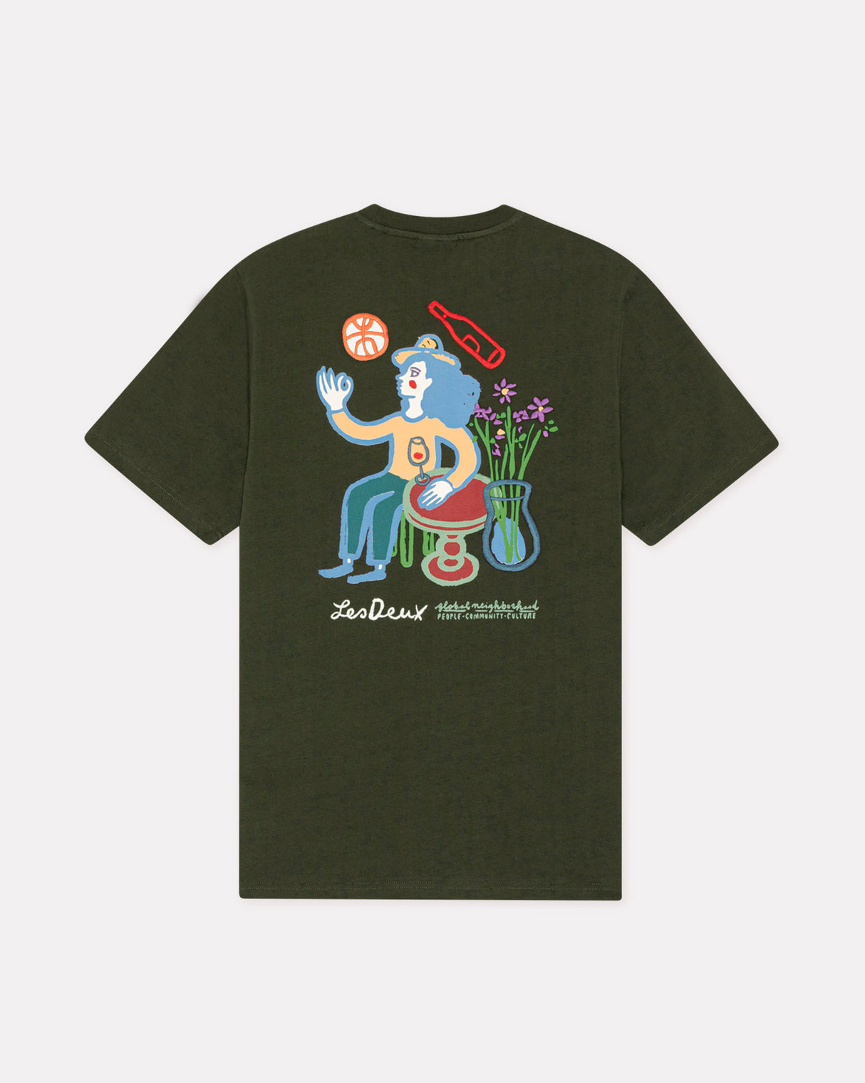 Rosin Green Rural Cotton T-Shirt