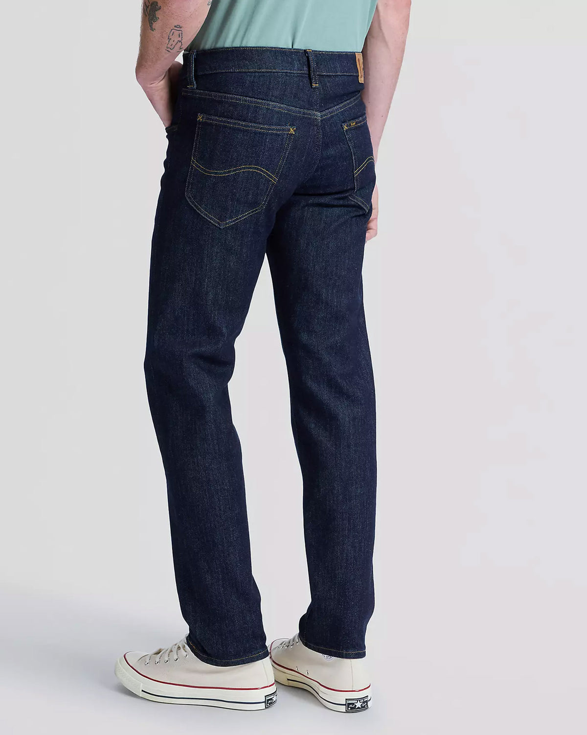 Rinse Wash Regular Daren Straight Low Stretch Jeans