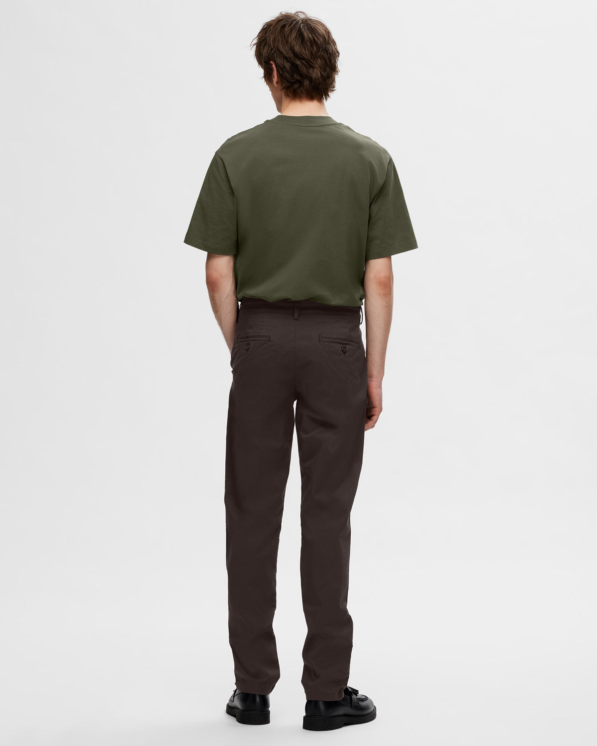 Chocolate 175 Slim Miles Flex Trousers