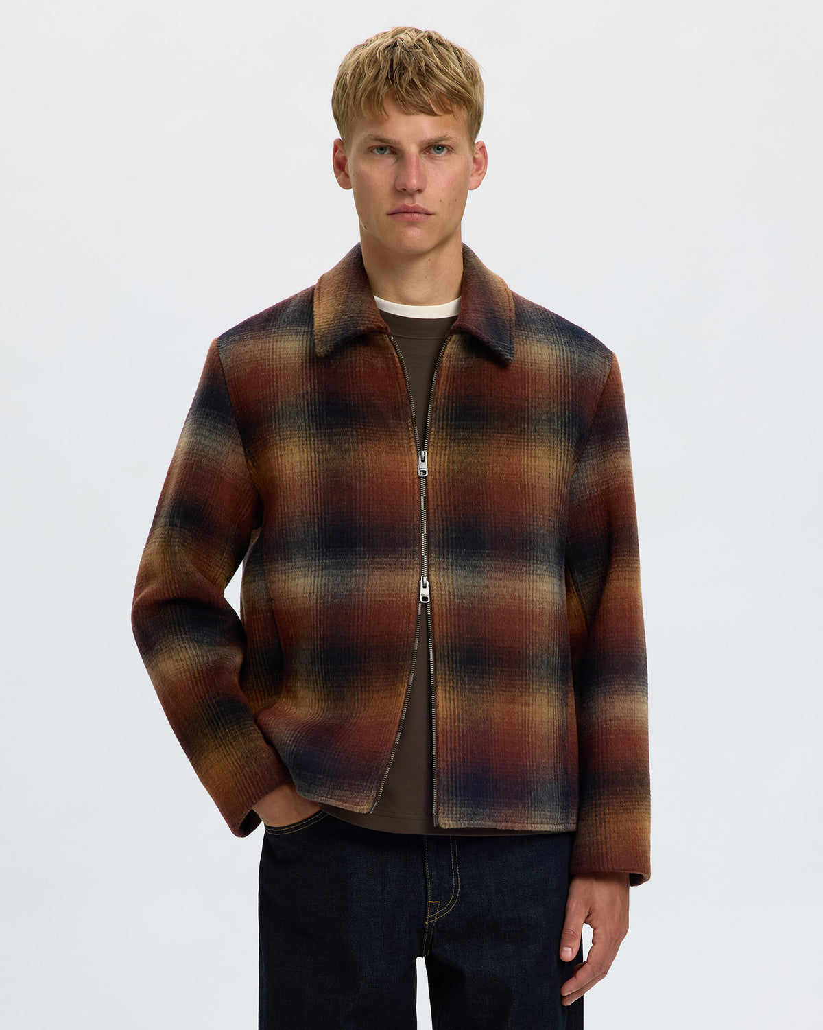 Monks Robe Laughlin Check Jacket