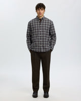 Sky Captain Check Cotton Shirt