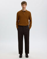 Monks Robe Torino Rib Polo Knit Jumper