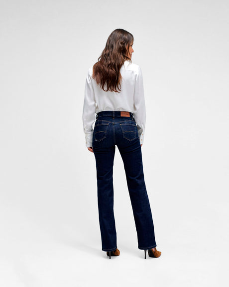 Medium Wash Destiny Straight Leg Jeans