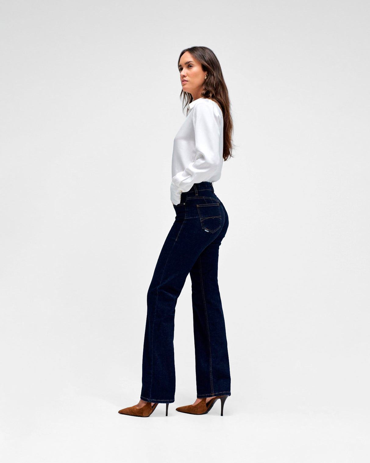 Medium Wash Destiny Straight Leg Jeans