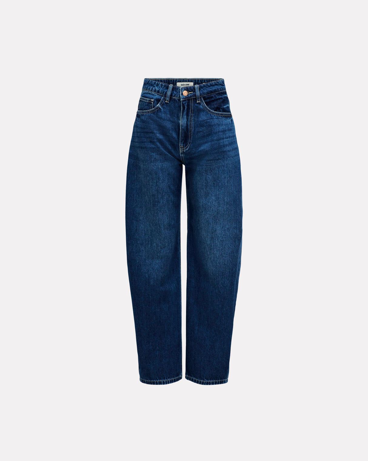 Medium Wash Barrel Jeans
