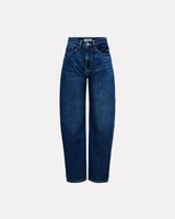 Medium Wash Barrel Jeans
