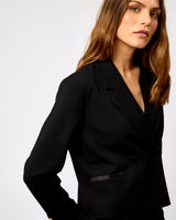 Black Damla Classic Blazer