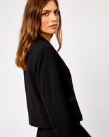 Black Damla Classic Blazer