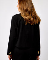 Black Damla Classic Blazer