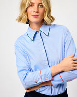 Azul Twill Viveda Cotton Shirt