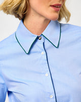 Azul Twill Viveda Cotton Shirt
