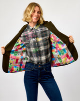 Verde Helen Graffiti Blazer