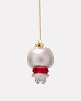 Hello Kitty Ice Skating Glass Tree Ornament