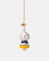 Miffy in Mondrian Dress Glass Tree Ornament