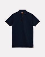 Navy Harvey Polo T-Shirt