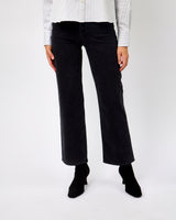 Black Vega Wide Leg Jeans