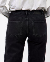 Black Vega Wide Leg Jeans