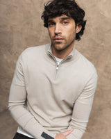 Soft Kit Adam Knit Zip Turtle Neck Jumper