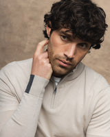 Soft Kit Adam Knit Zip Turtle Neck Jumper