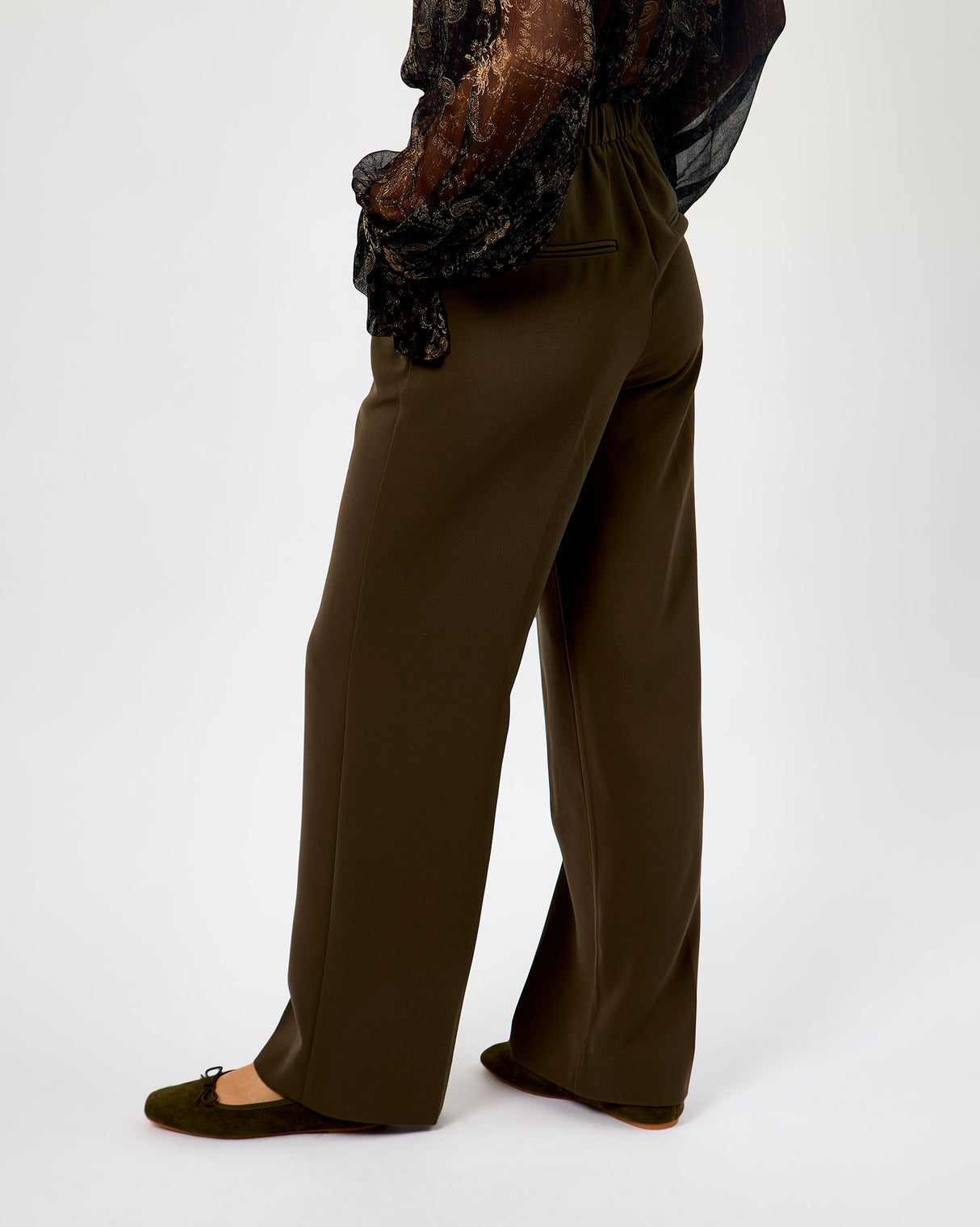 Black Olive Fique Classic Trousers