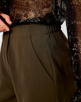 Black Olive Fique Classic Trousers