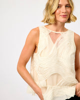 Birch Solie Lace Sleeveless Blouse