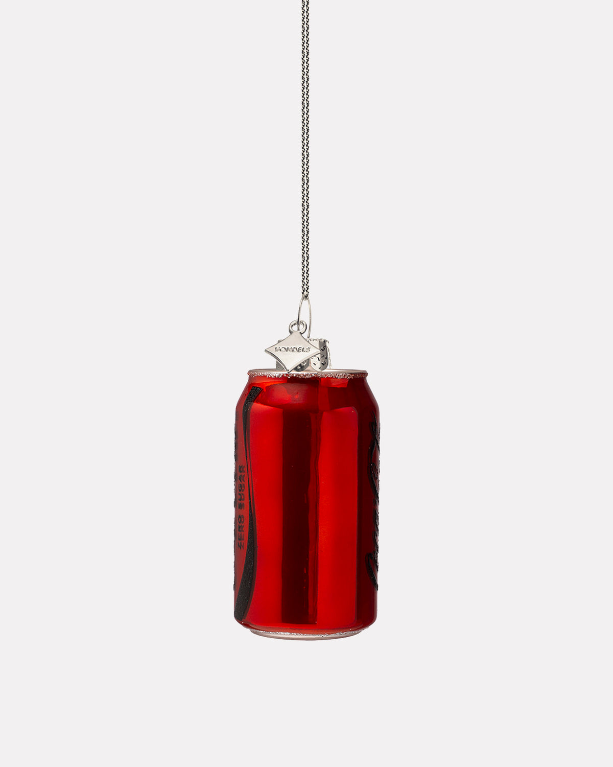 Coca-Cola Coke Zero Can Glass Tree Ornament