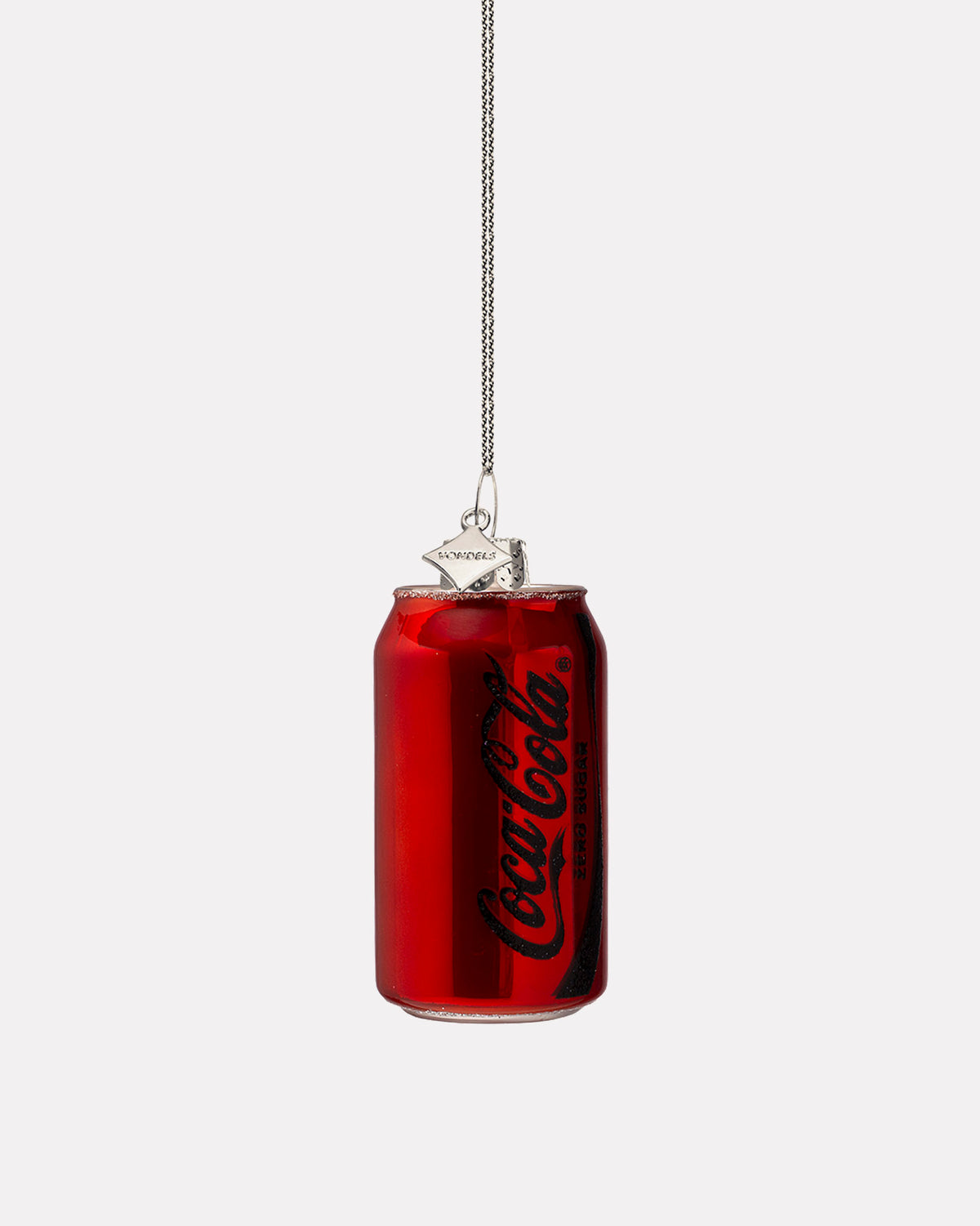Coca-Cola Coke Zero Can Glass Tree Ornament
