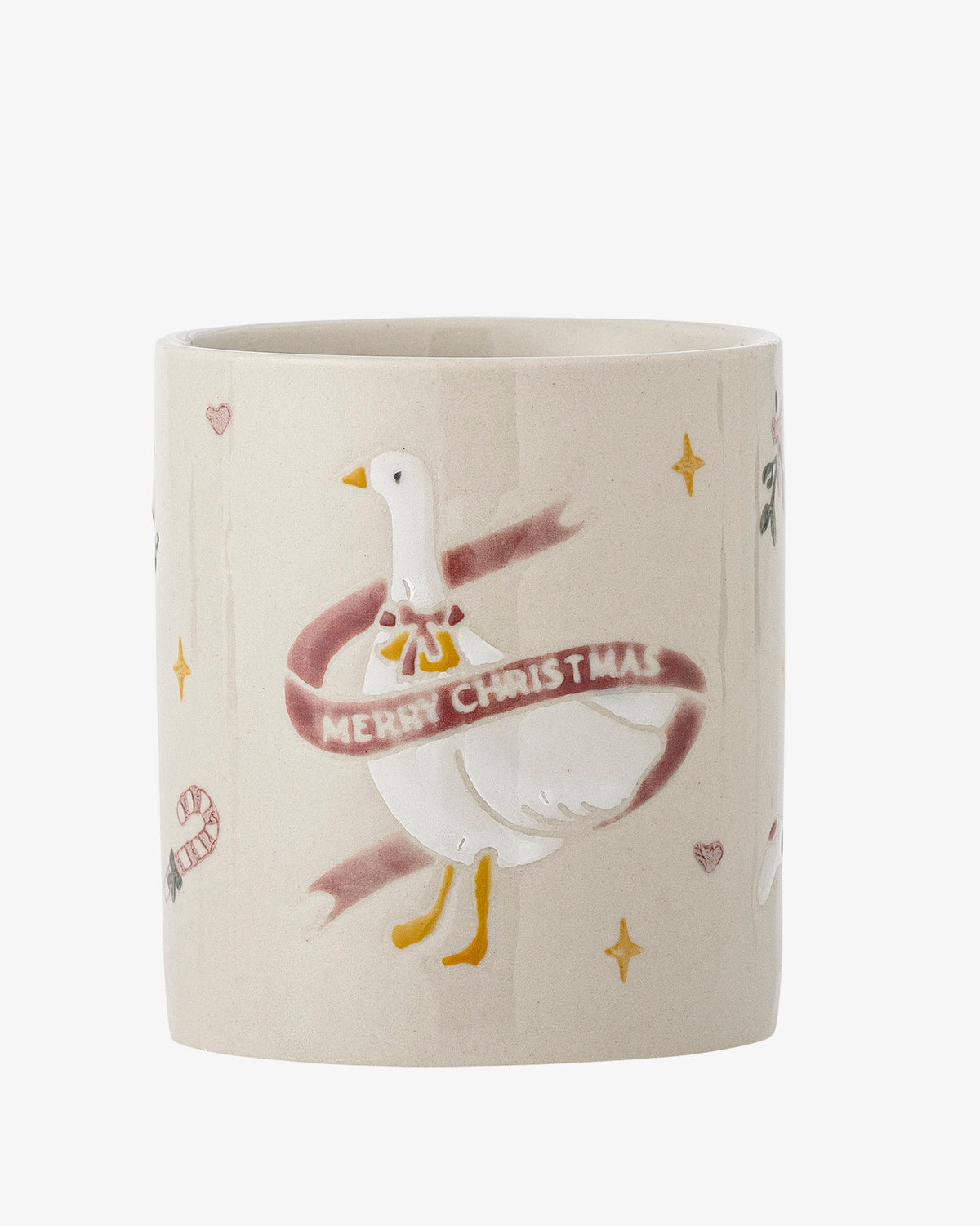 Christmas Goose Mary Stoneware Mug