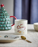 Christmas Goose Mary Stoneware Mug