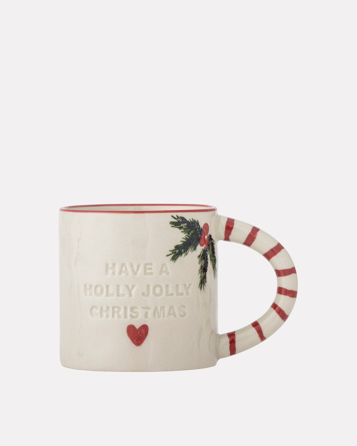 Holly Jolly Christmas Jovida Stoneware Cup