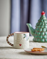 Holly Jolly Christmas Jovida Stoneware Cup