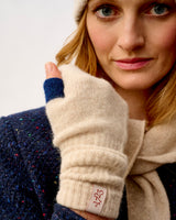 Linen & Regatta Lambswool Fingerless Mittens