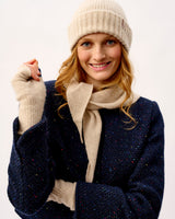 Linen & Regatta Lambswool Fingerless Mittens
