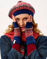Regatta Fair Isle Lambswool Fingerless Gloves