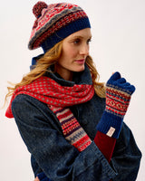 Regatta Fair Isle Lambswool Fingerless Gloves