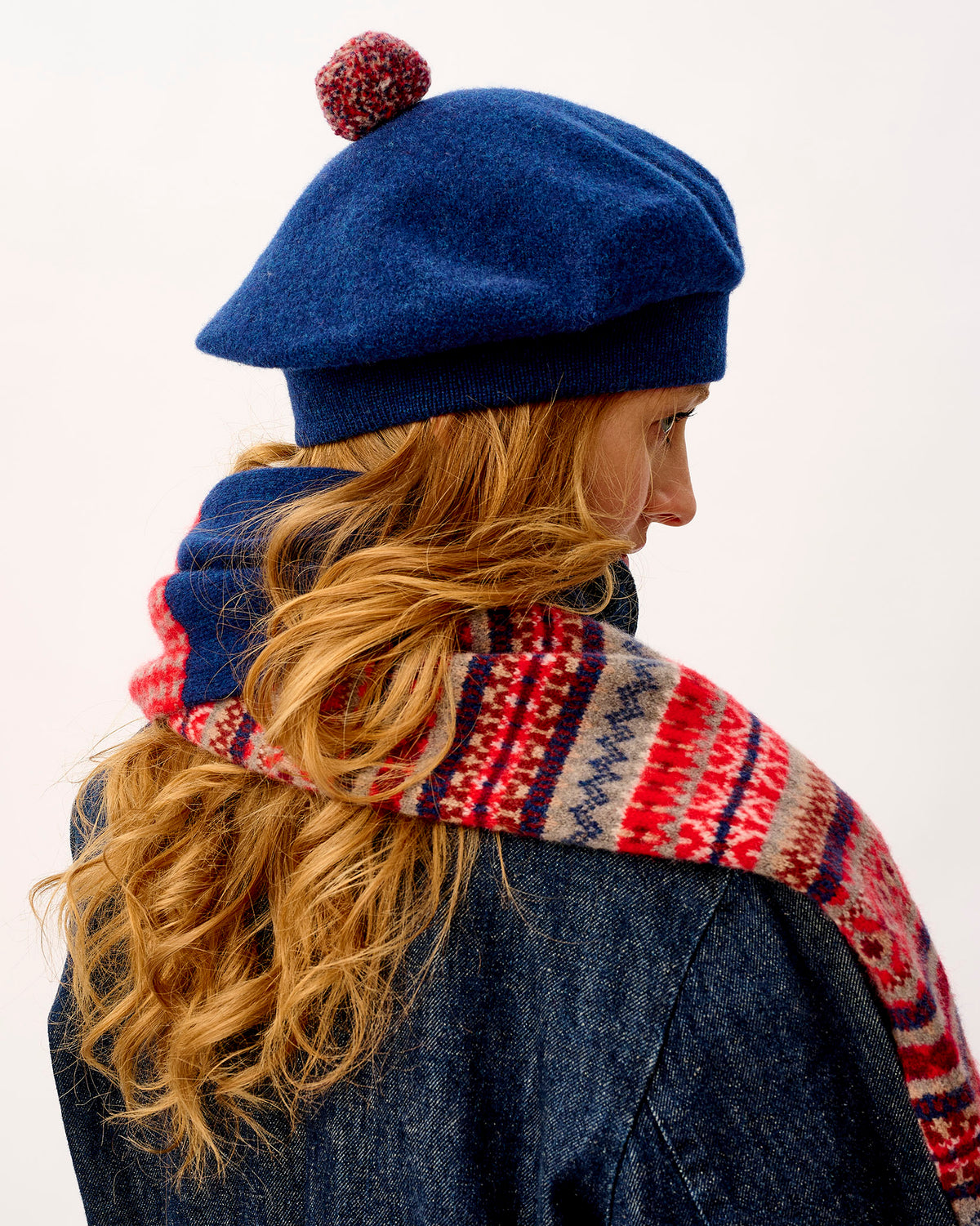 Regatta Lambswool Speckled Pom Beret
