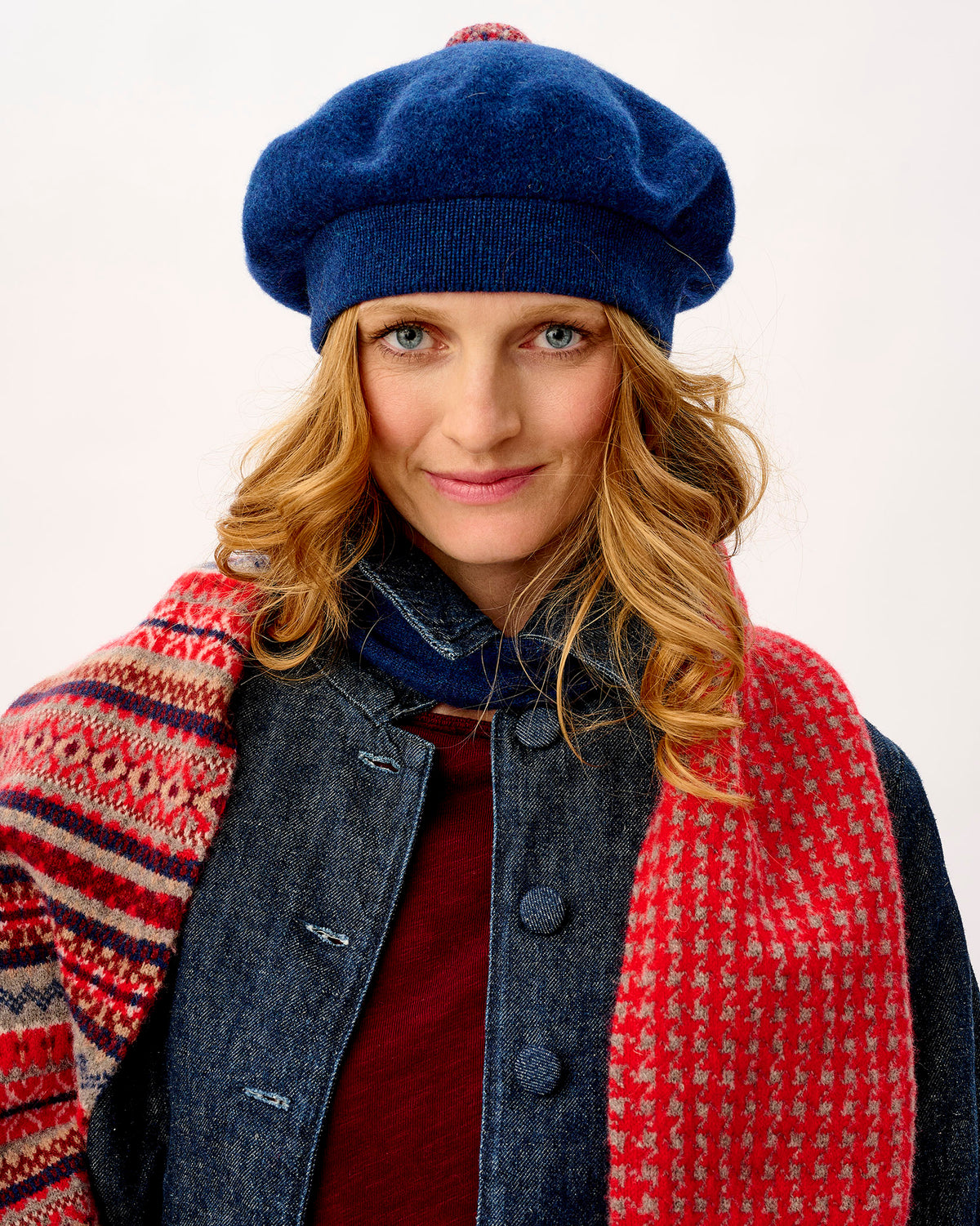Regatta Lambswool Speckled Pom Beret
